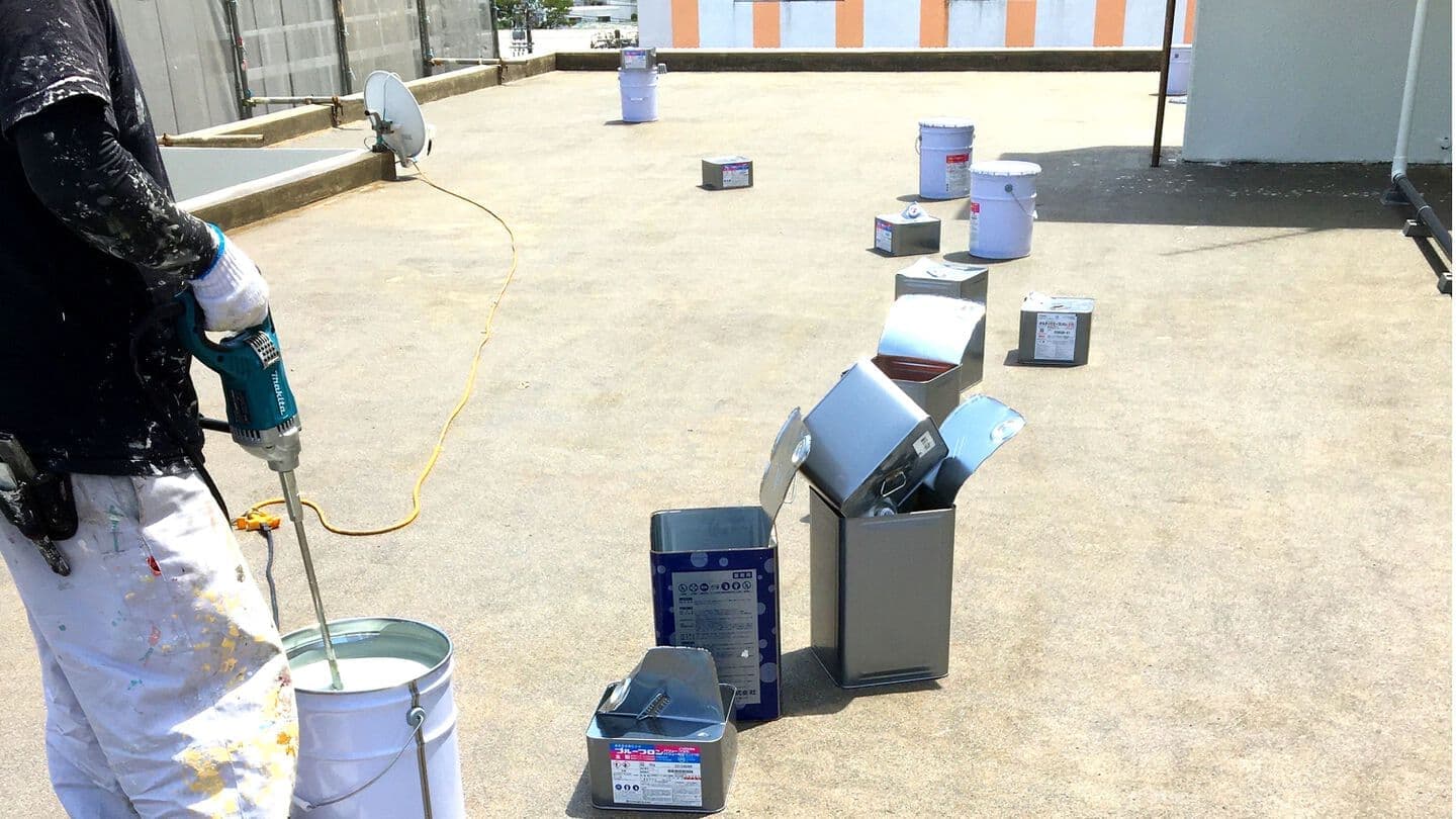 那覇市 防水工事2