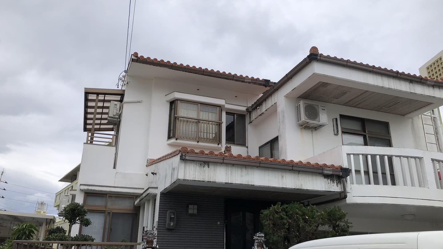 那覇市 瓦屋根防水1